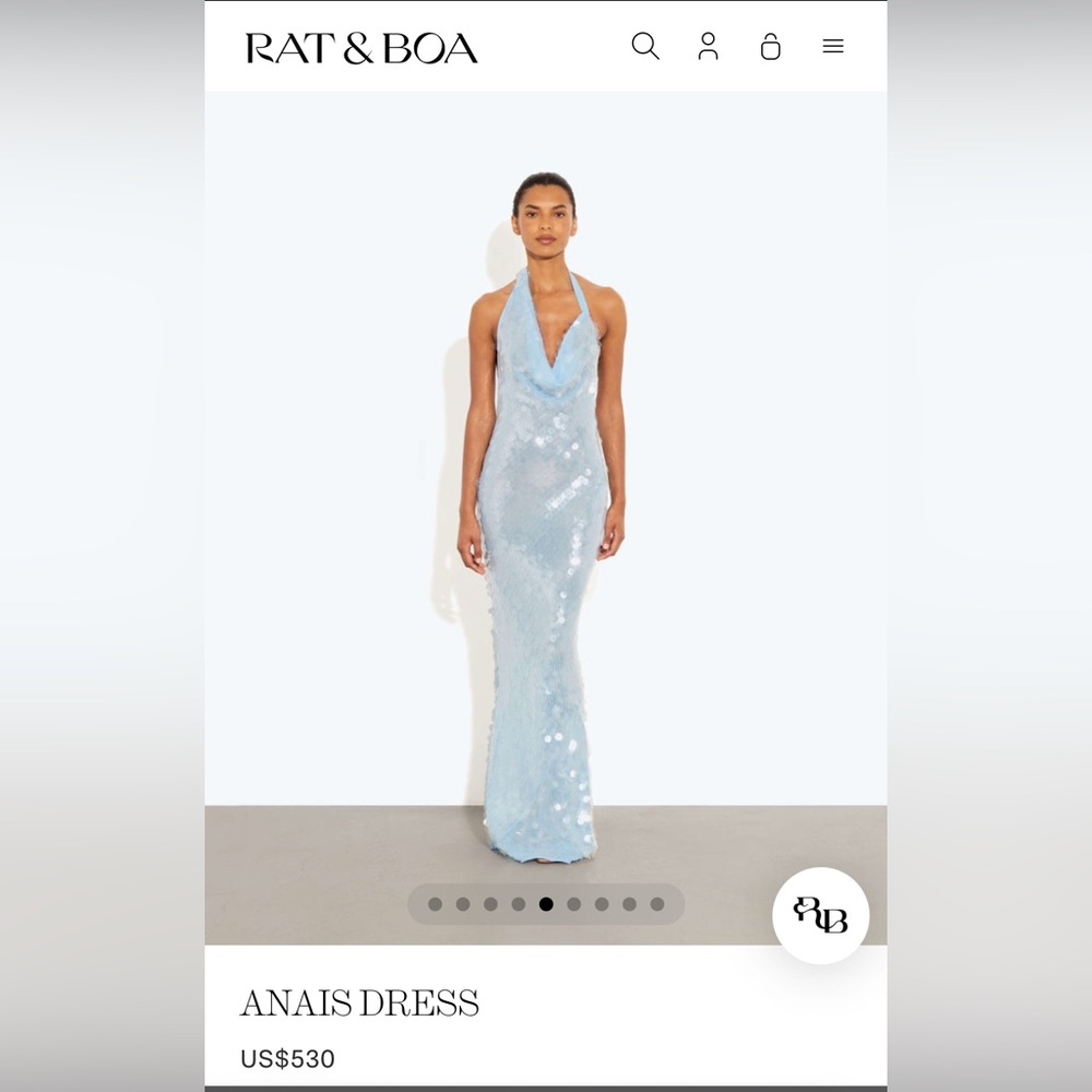 Rat & Boa Anais Sequin Dress
